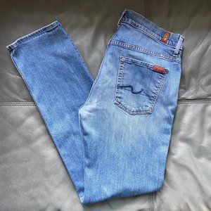 7 For All Mankind Men's Straight Jeans - 34x33